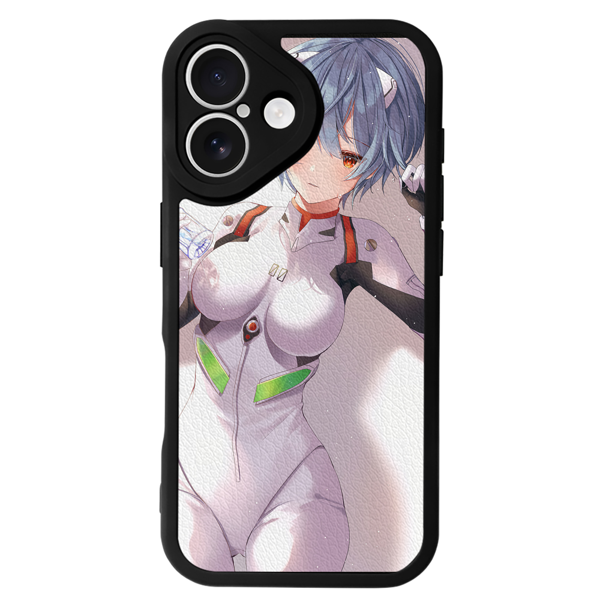 （画像用） EVA 新世紀エヴァンゲリオン 【iPhone 16シリーズ対応】シリコンスマホケース（レザー調） 材質：シリコン